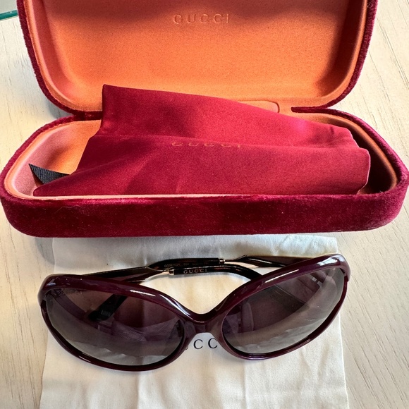 Gucci Mauve Sunglasses - Picture 2 of 6